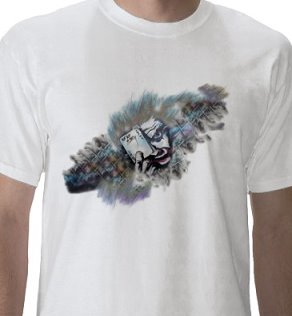 joker, batman, thsirt, design by Christine Dumbsky - available as a shirt
