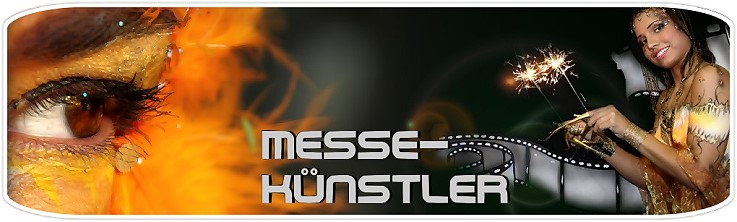 Messeknstler, Messekuenstler, Live Painting - Actionpainting - live on canvas, cars or customer displays